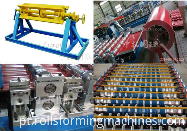 Corrugated board roll forming machine (25) Corrugated board roll forming machine (25)
